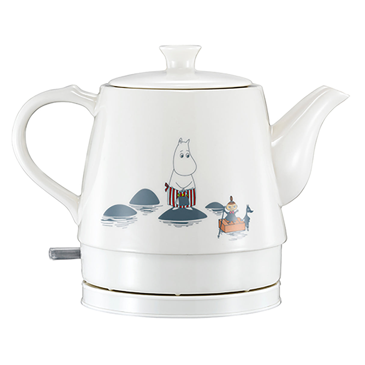Moomin 19130010 - Keramischer Wasserkocher, 0,8L, 1750W, Design: Am Meer