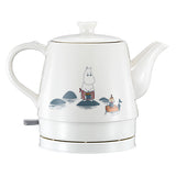 Moomin 19130010 - Keramischer Wasserkocher, 0,8L, 1750W, Design: Am Meer