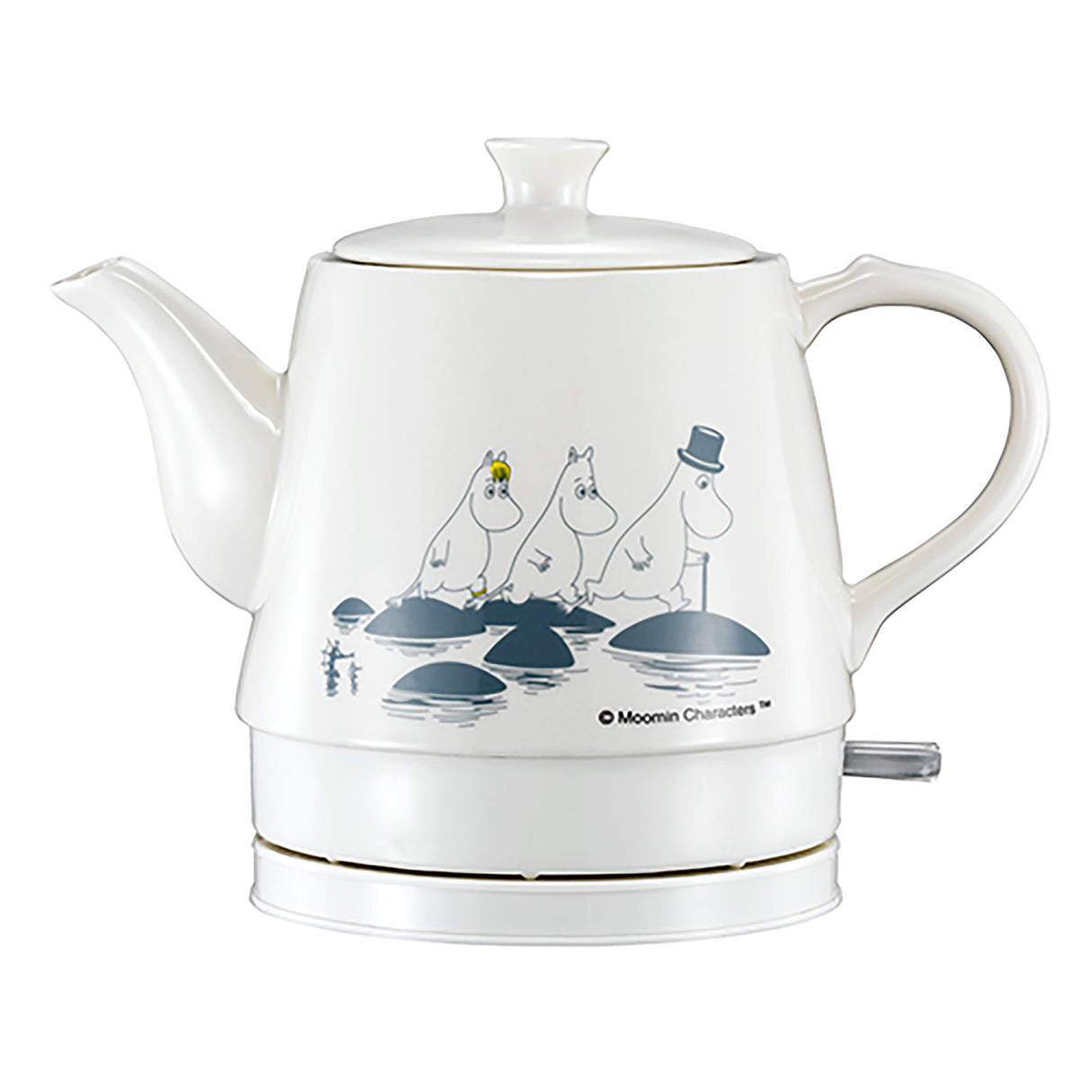 Moomin 19130010 - Keramischer Wasserkocher, 0,8L, 1750W, Design: Am Meer